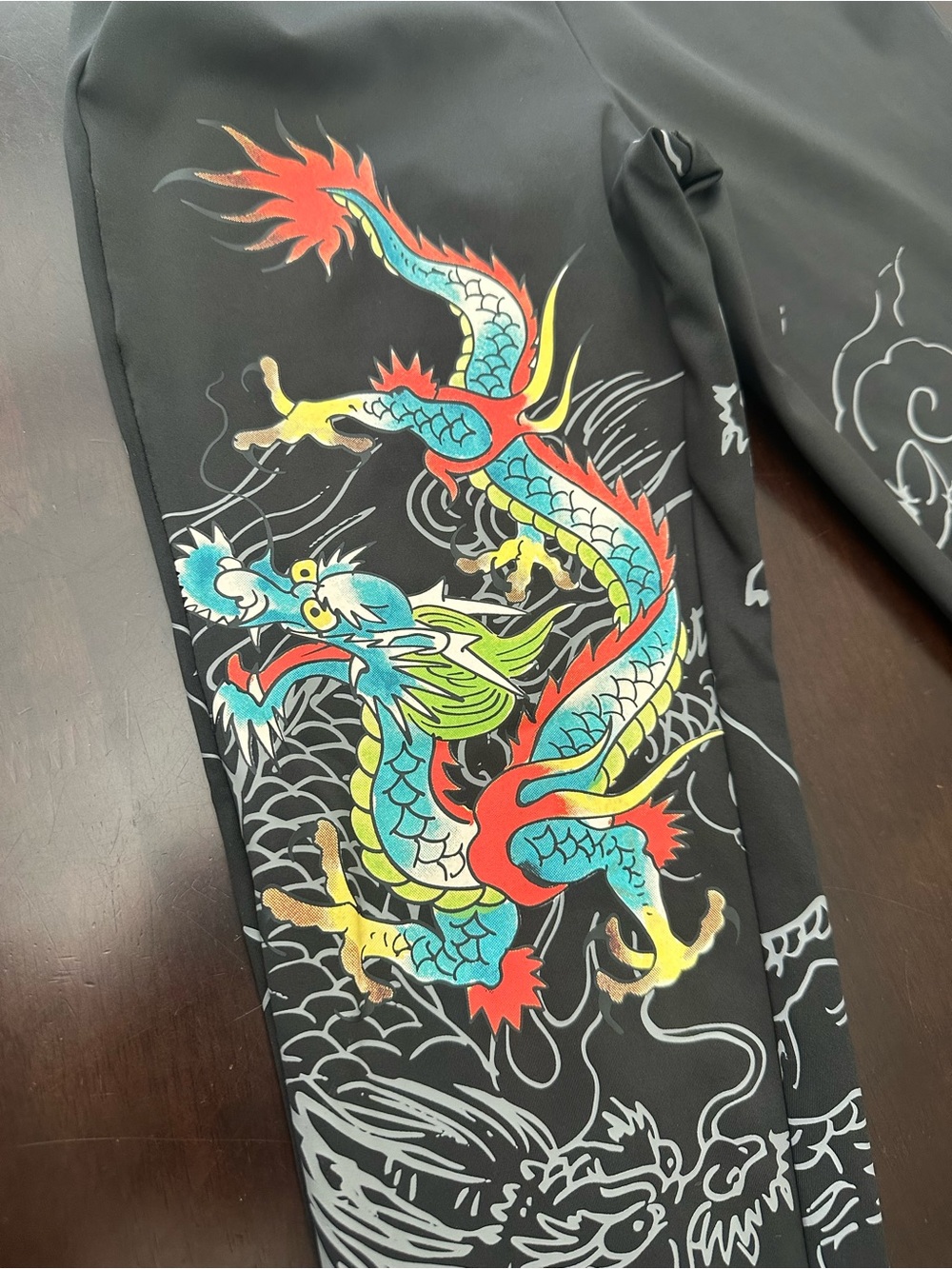 Ed Hardy Black Dragon Graphic Jumpsuit - Picture 3 of 8